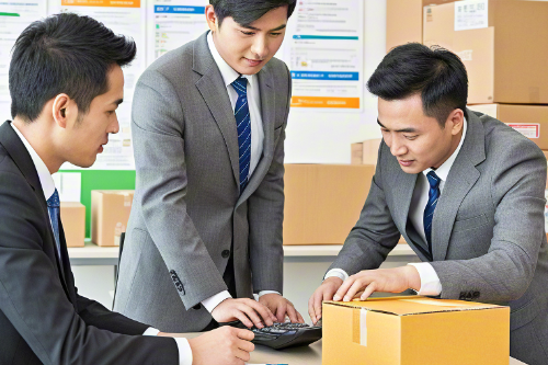 倉(cāng)儲(chǔ)集貨，包裝理貨